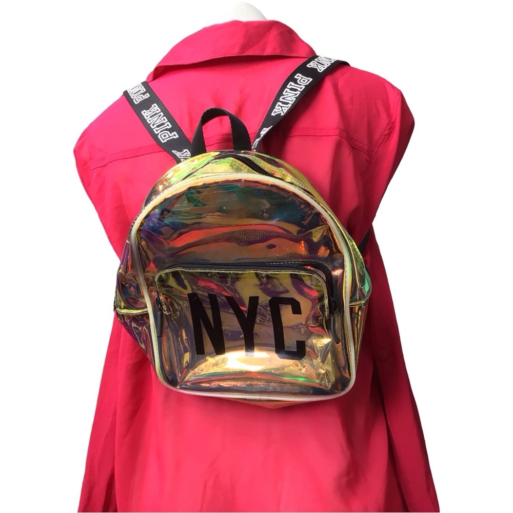 PINK‎ Victoria's Secret Iridescent NYC Backpack